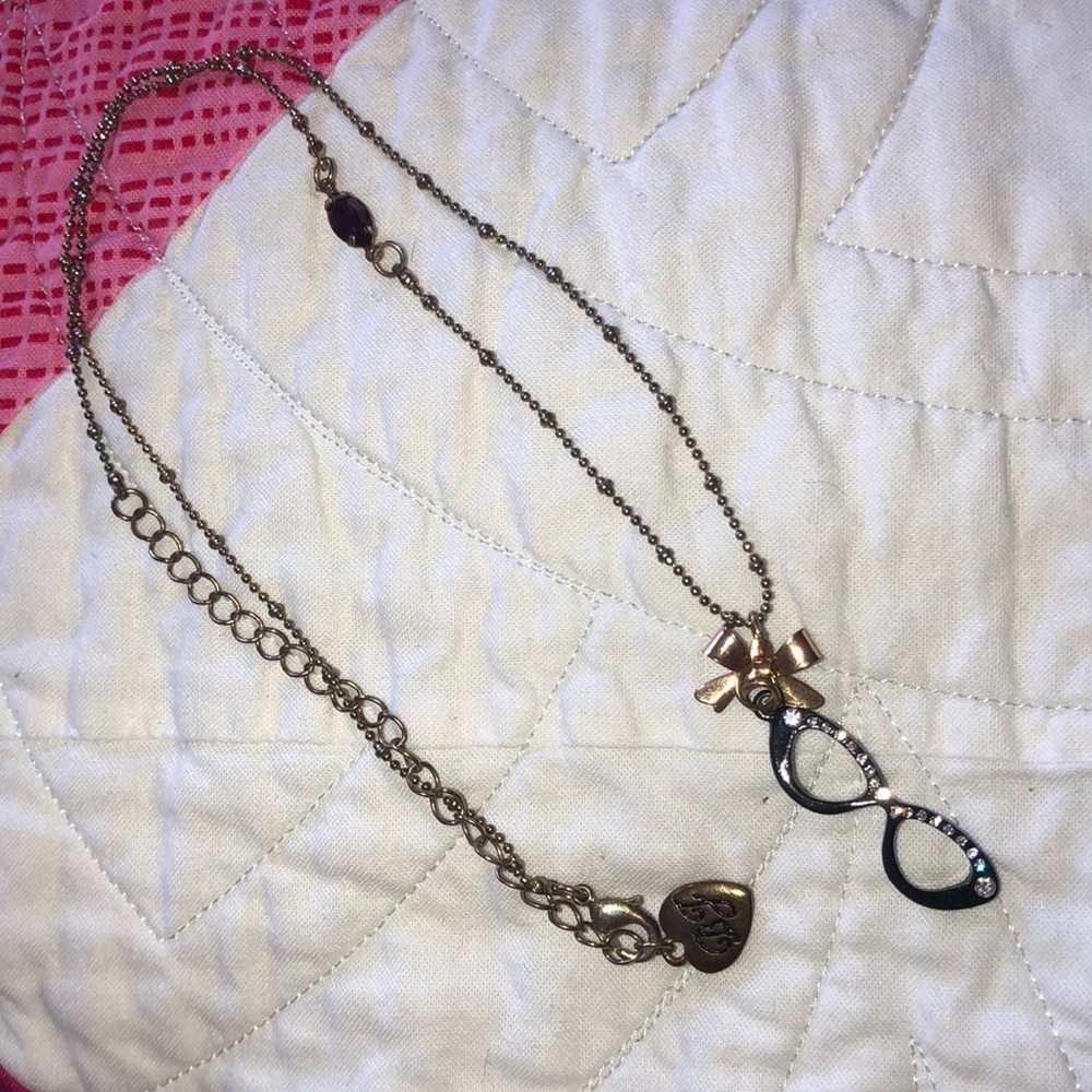 Betsey Johnson Eyeglasses Necklace